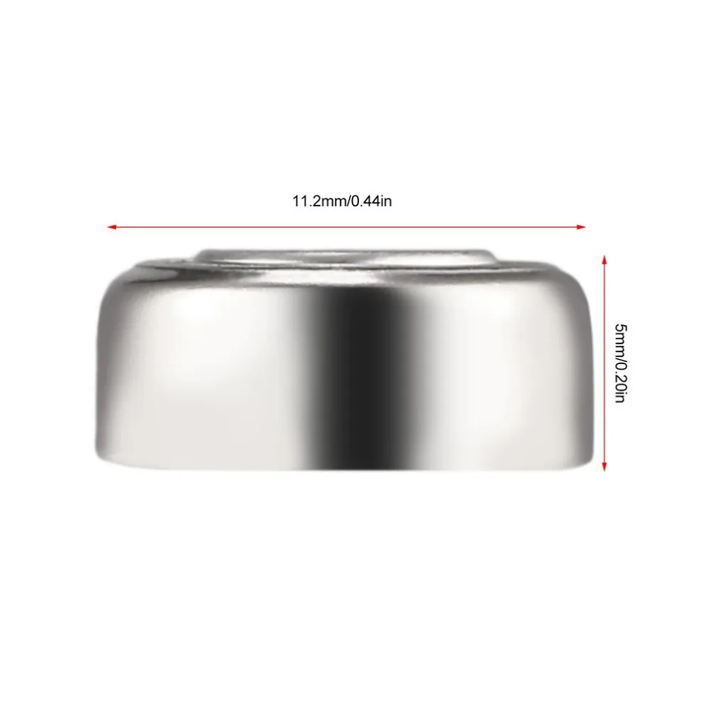 OUTAD 10 шт. Щелочная монетная батарея AG13 LR44 LR1154 SR44 A76 357A 303 357 для часов электронного