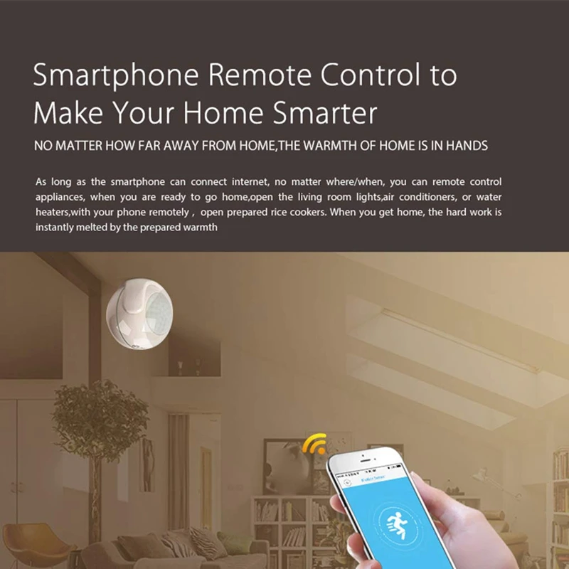 MOOL Wi-Fi датчик движения сигнализации детектор движения Pir детектор движения для автоматизации умного дома и уведомления приложения
