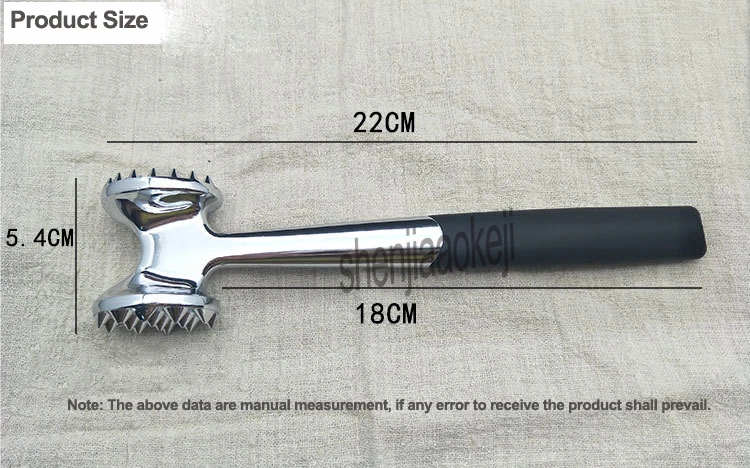 Коммерческий молоток для отбивания мяса integrated говядина из нержавеющей стали мясо молоток нежное мясо молоток sirloin мясо ряд инструмент бытовой 1 шт