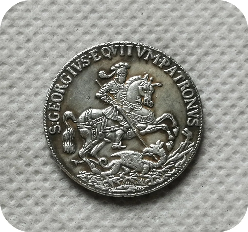 

Hungary Saint George token/charm copy coins commemorative coins-replica coins medal coins collectibles badge