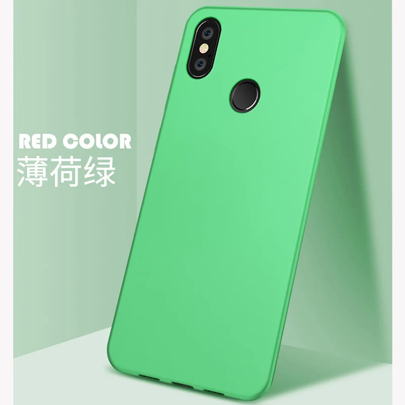 Чехол изумрудно зеленого цвета для Xiaomi Mi MIX 2 S мягкая задняя крышка чехол MIX2