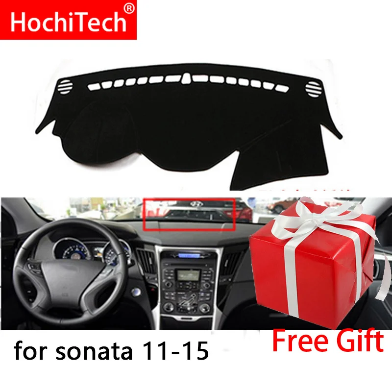 

Чехлы на приборную панель автомобиля для Hyundai Sonata I45 2009-2014, накидки на правую и левую руль