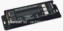 Frete grátis rgb led controlador, controle de sinal dmx led driver, 3ch DC12-24V saída de tensão constante pwm <4a/ch /288w de8006