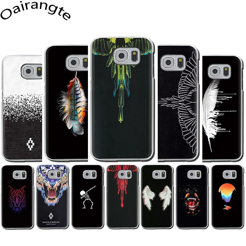 

Marcelo Burlon Hard phone case for Samsung S6 S7 Edge S8 S9 S10 Plus S10e Note 8 9 10 M10 M20 M30 M40