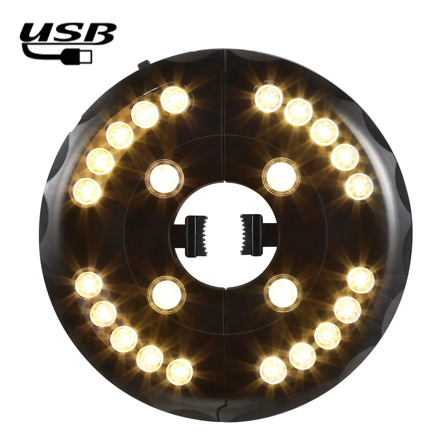 LEDGLE USB Outdoor Poles Tent Camping Lights Rechargeable parasol Umbrell led for Lantern Beach Garden Patio Umbrella Light Lamp