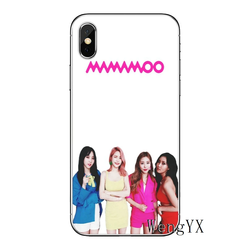 Mamamoo KPOP для девочек samsung Galaxy S10 S9 S8 S7 S6 edge Plus Lite S5 S4 Note 9 8 5 Чехол Мягкий чехол для телефона - Цвет: Mamamoo-KPOP-A-01