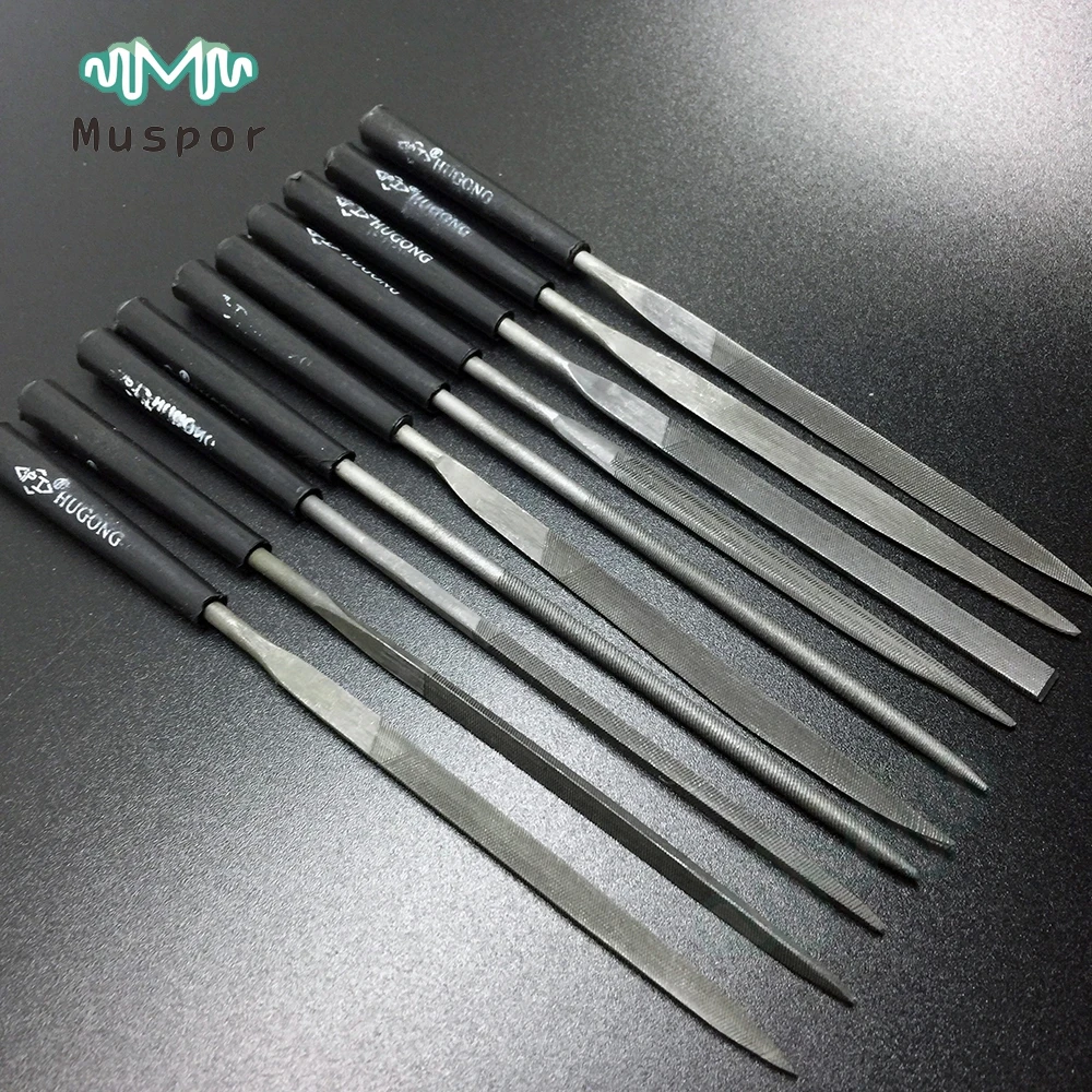 

10 groups Guitar Frets/Nuts Polished file Rasp Grinding knife Professional Repair,burnish Tool For Guitar Banjo Ukulele Mandolin