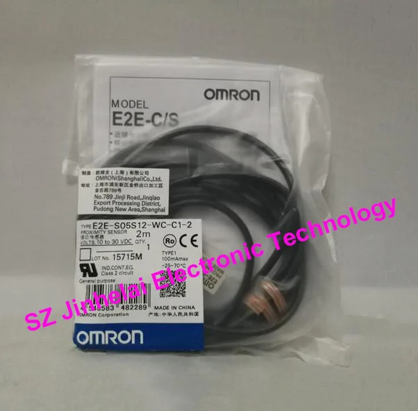 100% Authentic original OMRON Proximity switch, Proximity sensor E2E-S05S12-WC-C1-2 2M 100% Authentic original OMRON Proximity switch, Proximity sensor E2E-S05S12-WC-C1-2 2M