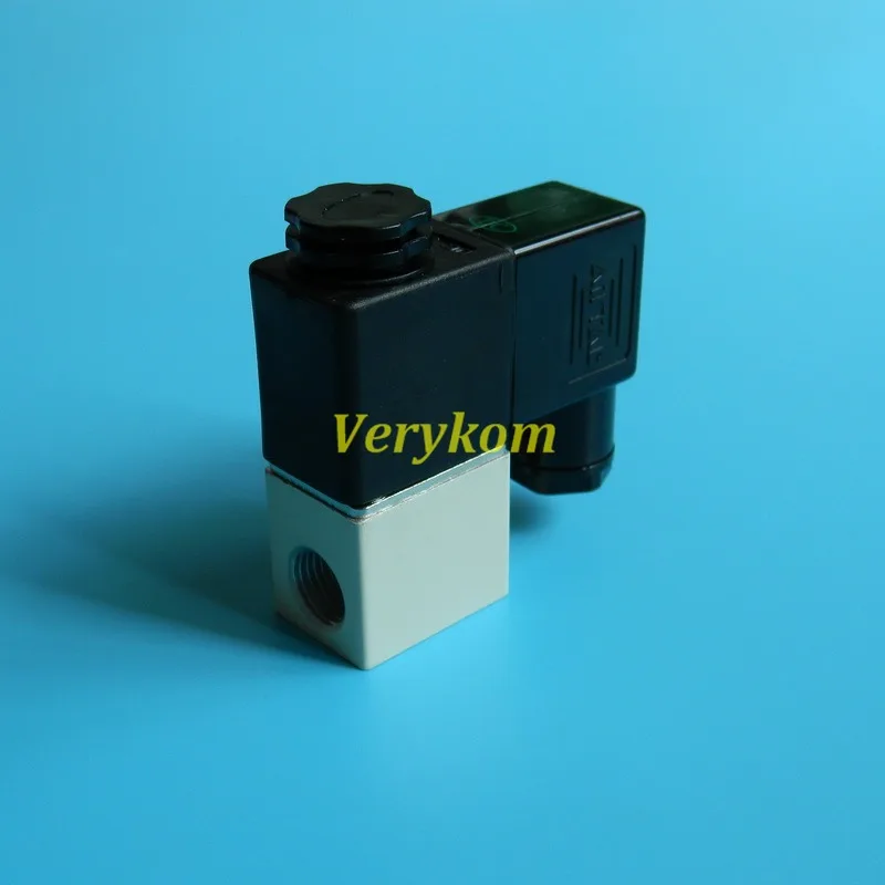 Оптовая продажа 10 шт. 1/4 &quotbsp 1/8&quot 2 позиционный Пневматический электромагнитный