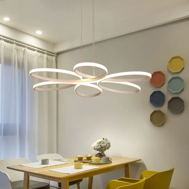 Современные светодиодные подвесные светильники для гостиной офиса кухни lustre de
