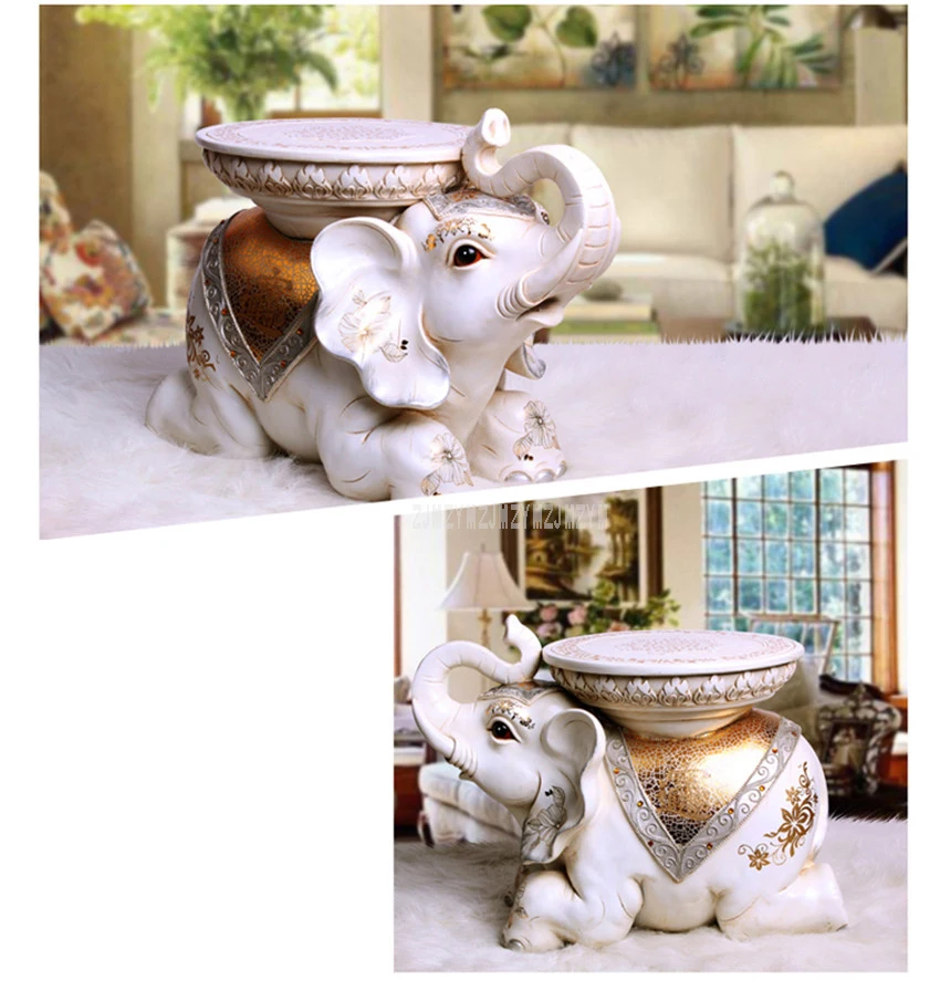 Современный европейский стиль, Счастливый Слон-стул, украшение для гостиной, обувь для спальни, декоративный табурет, свадебный подарок