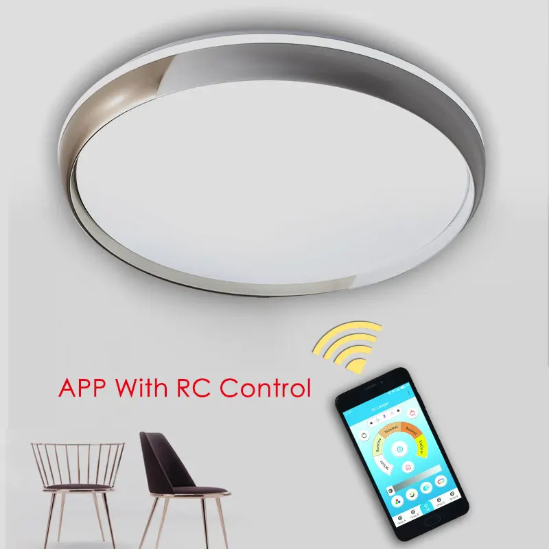 

Fashion Double Side Circle Shape LED Ceiling Lights For Dining Room Bedroom Living Room Modern LED Ceiling Lamps Home Fixtures