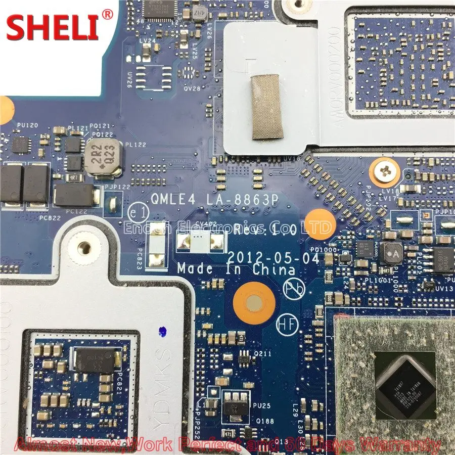 SHELI BA59 03401A материнская плата для ноутбука samsung NP355 NP355C4C NP355V5C 355V QMLE4 LA 8863P HD 7670M 1GB 216