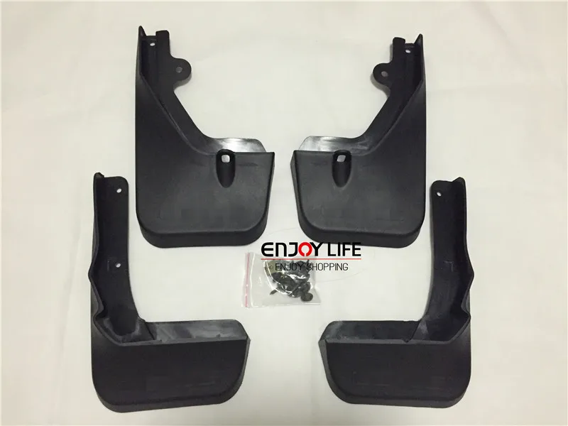 

4pcs Front Rear Mudguard Mud Flaps Splash Guard Fender For Lexus RX ( AL20 ) RX200t RX350 RX400h RX450h 2015 2016 +