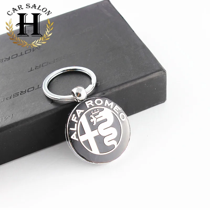 THOMIX Auto Custodie Chiavi per Alfa Romeo Giulia Stelvio, Portachiavi Auto Protettiva Custodie Cover, Smart Key Protector Case Cover Guscio della Chiave Accessori,I