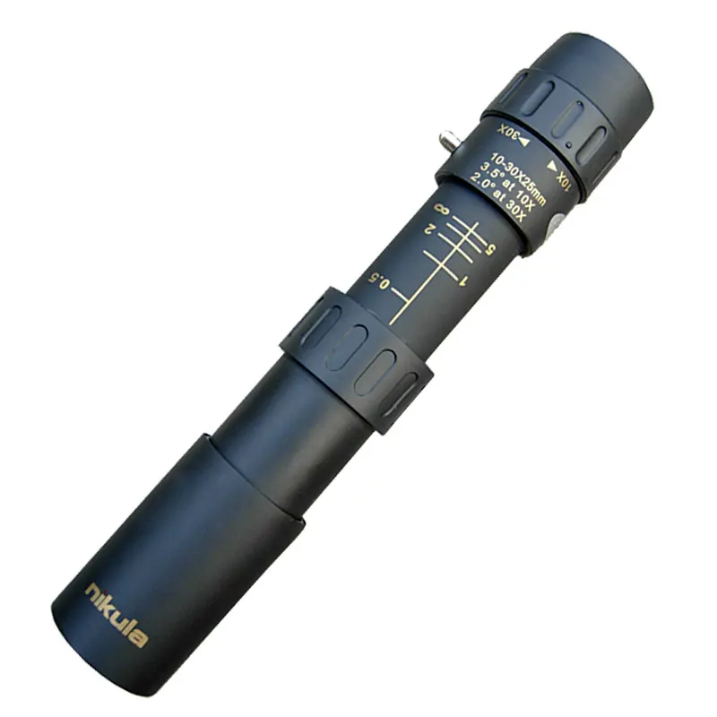 Nikula10-30x25 Монокуляр зум телескоп Бинокль Высокое качество ночного видения монокуляры HD карманный