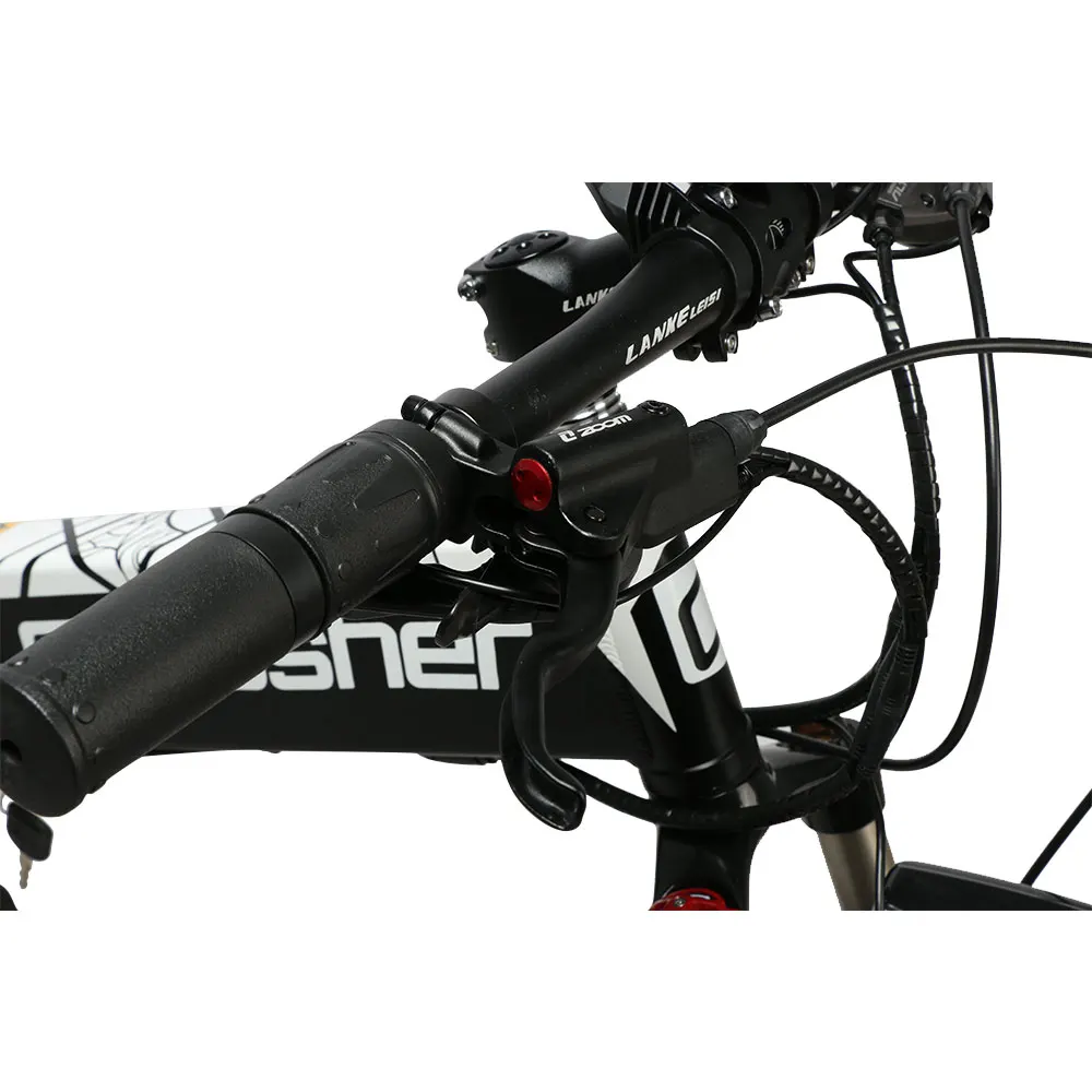 Cyrusher XF770 48 V 500 W bicicleta plegable electrónica 26*1,95 radios neumático Marco de aleación de aluminio bicicleta eléctrica con lCD de pantalla inteligente