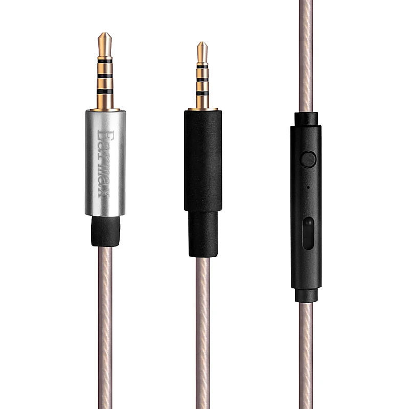 Audio Cable With Mic Remote For JBL Synchros Chrome Edition EVEREST 300 700 On ear Elite Duet BT NC Over ear Headphones