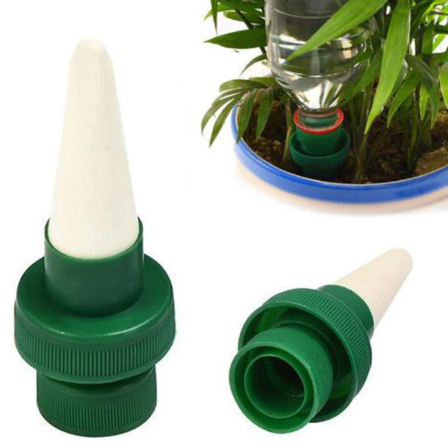 Special Offers 4pcs Watering Device Ceramic Self Watering Spikes Automatic Flower Drip Irrigation Watering Stakes System for Indoor Outdoor Use