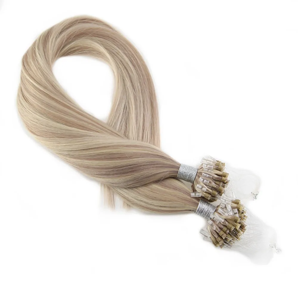Buy Moresoo Micro Bead Loop Hair Extensions Human Hiar