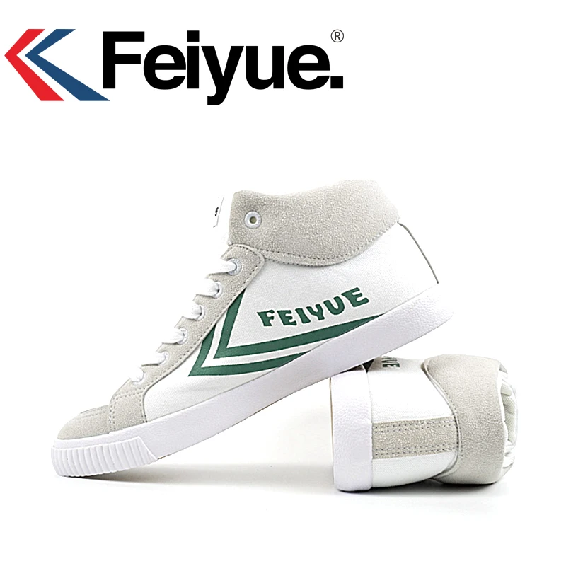 С высоким берцем Feiyue кроссовки Knight Классическая обувь боевых искусств занятий тхэквондо ушу и рисунком «кунг-фу»; мягкая удобная обувь