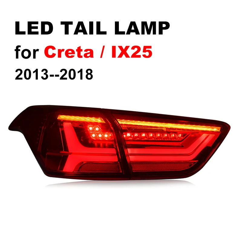 

LED Tail Lamp for Hyundai Creta / IX25 2013 - 2018 Left Right LED Tail Light Turning Signal Brake Reverse Light