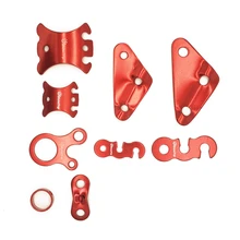 4 шт. алюминиевый изогнутый Паракорд палатка ветровая веревка Регулировка Пряжка для стопора бобины намотки туристическое снаряжение кемпинговая палатка аксессуары