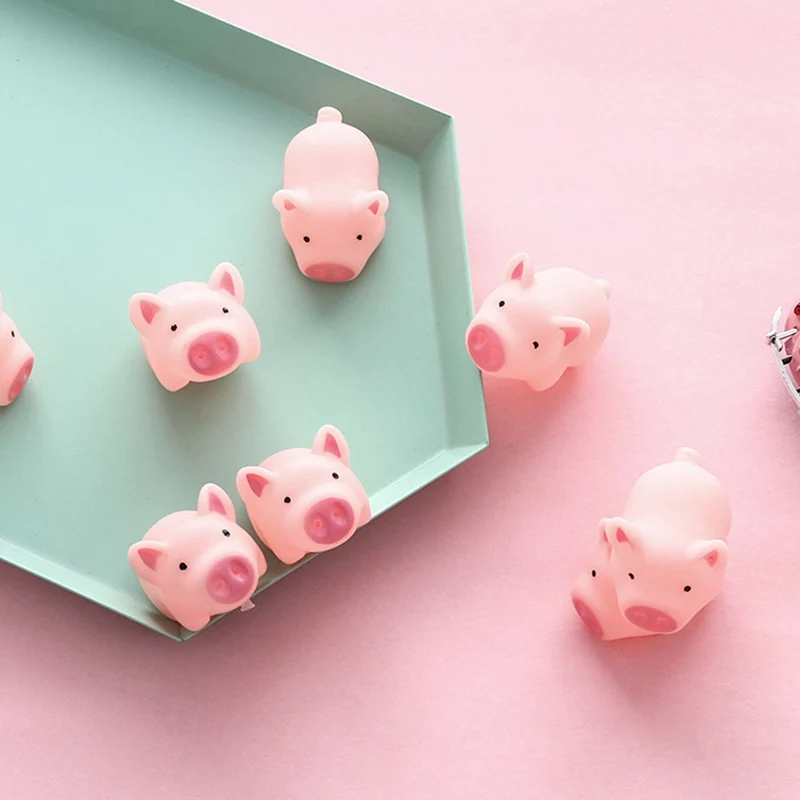 

Cute Vocal Pig Pet Child Vent Toy Pink New Screaming Pig Pet Toys Squeak Squeaker Chew Gift Home Decorations Cute Pig Toys