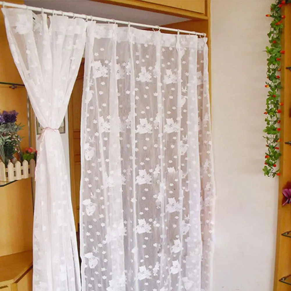 

70-124cm Extendable Extending Telescopic Pole Shower Valance Curtain Rod
