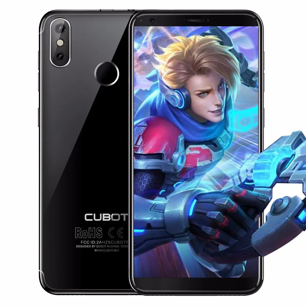 Cubot R11 Android 8 1 18:9 полноэкранный смартфон MT6580 четырехъядерный 2 Гб ОЗУ 16 ПЗУ 5 дюйма