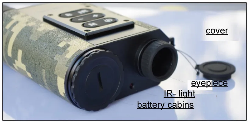 Esporte ao ar Golfe para a Segurança Multifuncional Visão Noturna Laser Rangefinder Scope Caça Medida Distância Dispositivo Livre 8 Cheap Visões noturnas