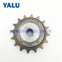 YALU24V 36V 250W Customized Left Freewheel Sprocket Gear Driving Electric EBike DC Motor Kit With UniteMotor MY1018 Bike Motor 2