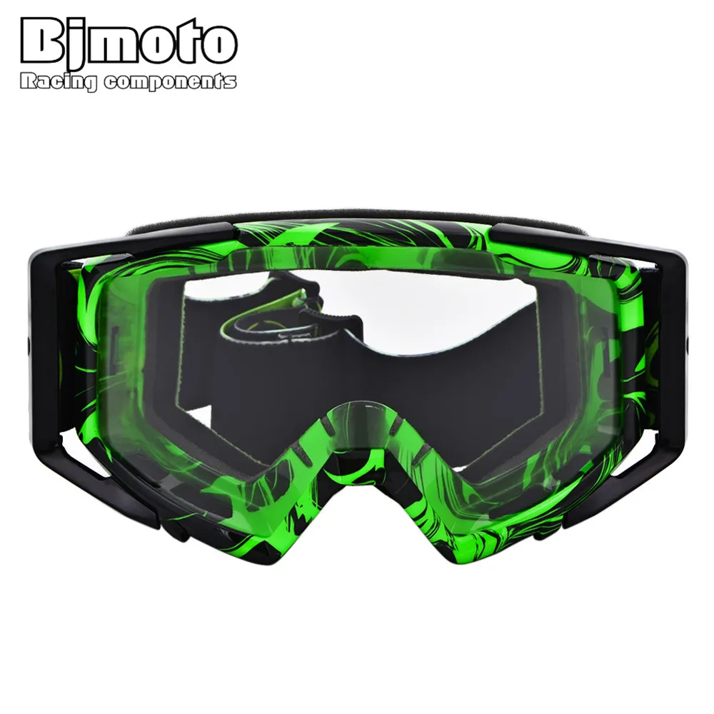 BJMOTO Lunette мотокросса очки внедорожные спортивные очки для Kawasaki dirtbike мотоциклетный шлем