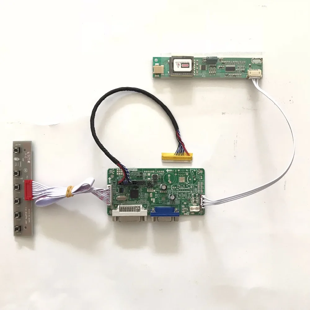 RT2281 DVI VGA плата ЖК-контроллера для 14 1 дюймов 1024x768 CLAA141XD05 CCFL TFT LVDS монитор комплект