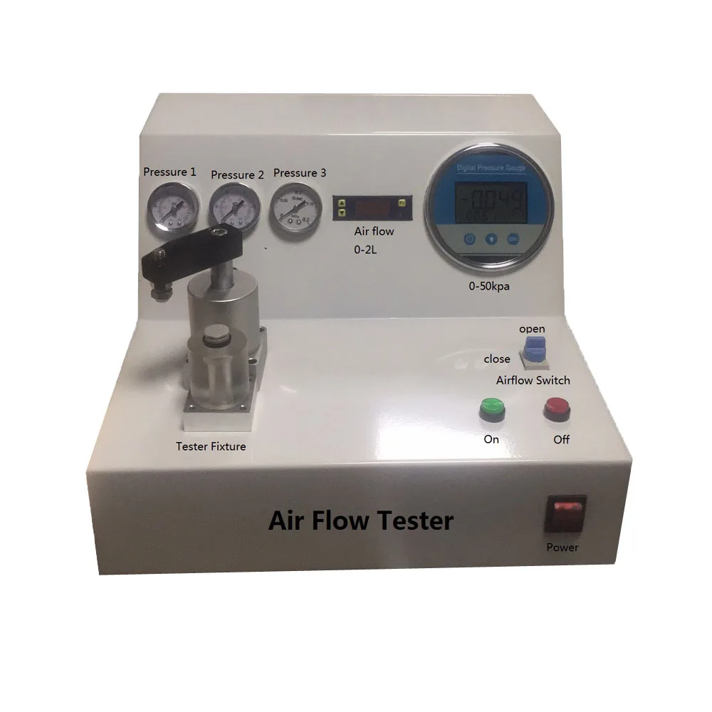 

MILVENT Test machine MIV-AF Pen-Cap or Vent Plug Air Flow Tester ISO 11540
