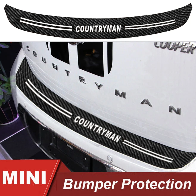 

Carbon fiber Car bumper protection sticker for bmw Mini countryman R60
