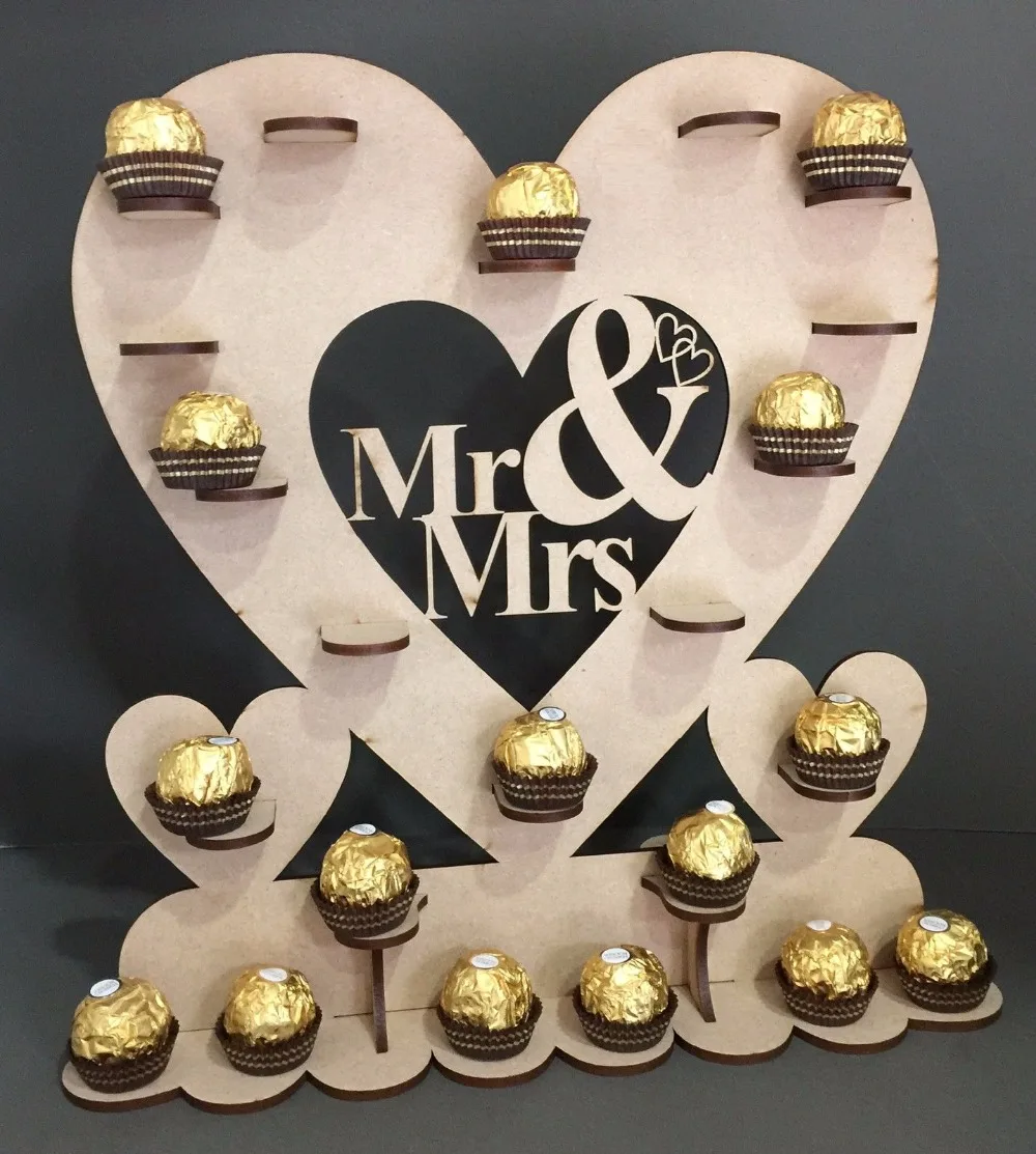 Г-н MRS свадьба празднование юбилея вечерние стол шоколадный сладкий прозрачная, для конфет