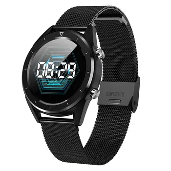 

Waterproof Multifunction Smart Wristband Smart Bracelet ECG Blood Pressure Smart Watch Full Touch Screen Steel Strip