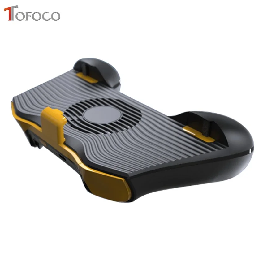 Bluetooth 4.2 Gamepad PUBG Controller PUBG Mobile Triggers Joystick With Cooling Fan for iPhone And