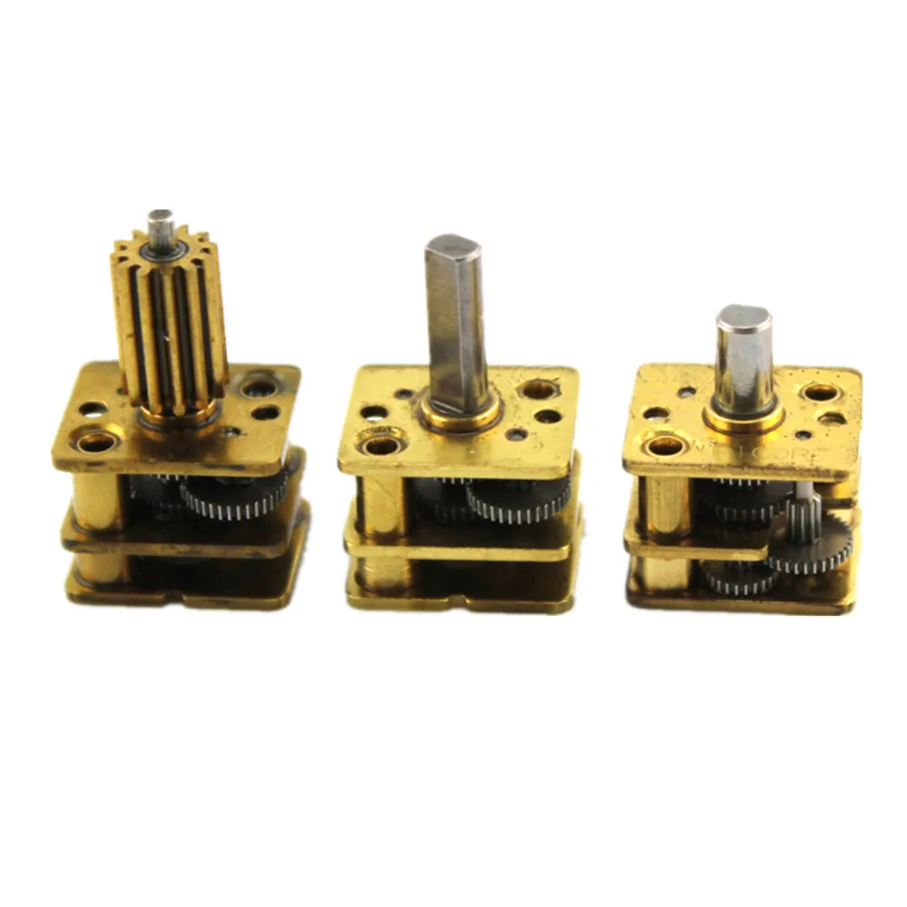 

N20 deceleration head micro low speed DC small motor diy robot metal gear reducer motor gear