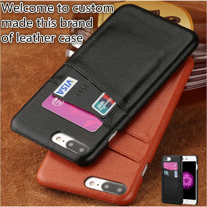  SS16 Genuine leather hard cover case with card holders for iPhone XR(6.1') phone case for iPhone XR