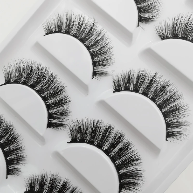 Natural Mink False Eyelashes Long Hair Dramatic Lashes