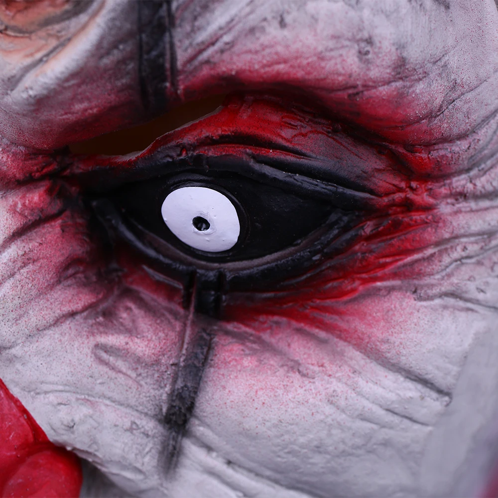 Jingle Jangle The Clown Horror Latex Halloween Scary Head Mask Adult Full Face Mask Cosplay Party Prop (10)