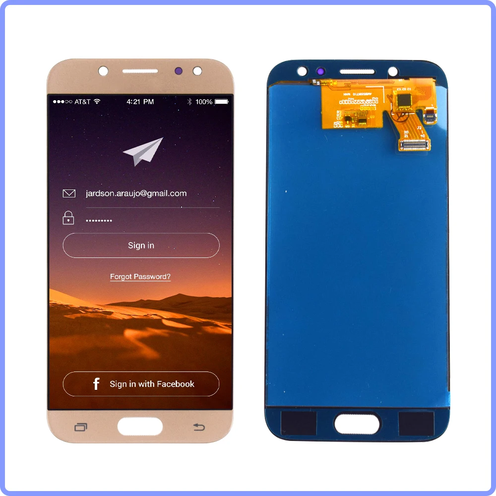 Для Samsung J530F lcd J5 2017 дисплей кодирующий преобразователь сенсорного экрана в сборе