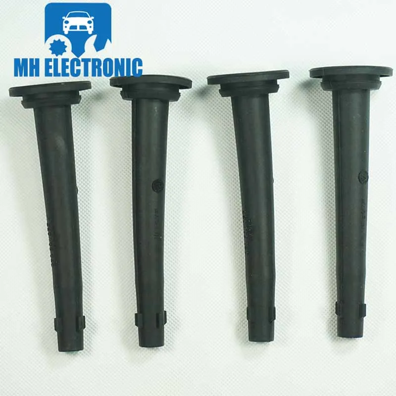 

MH ELECTRONIC 4pcs/lot Ignition Coil Repair Rubber Boots Turret For Nissan 07-10 Sentra 2.0L Micra Tiida 22448-CJ00A 22448CJ00A