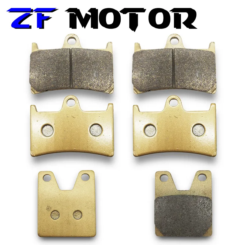 Тормозные колодки для мотоциклов передние и задние тормозные Yamaha YZF R1 YZFR1 1998 1999 2000