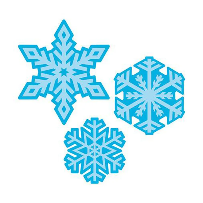 

YaMinSanNiO Snowflake Dies Scrapbooking Metal Cutting New 2019 Winter Die Cuts for Card Making Christmas Craft Dies Embossing