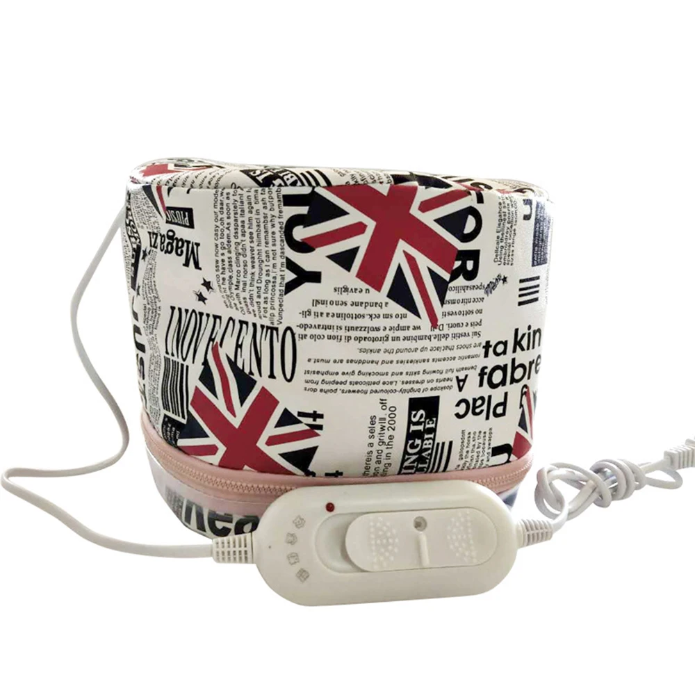 New Color Heating Cap Electric Heating Cap Household Care Hair Dyeing 3 Modes Adjustable Hair Steamer Beauty Baked Oil