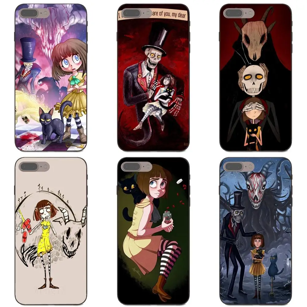 

For Xiaomi Redmi Note 2 3 4 4A 4X 5 5A 6 6A Plus Pro S2 Y2 Soft Design Customized Fashion Game Fran Bow Horror Girl