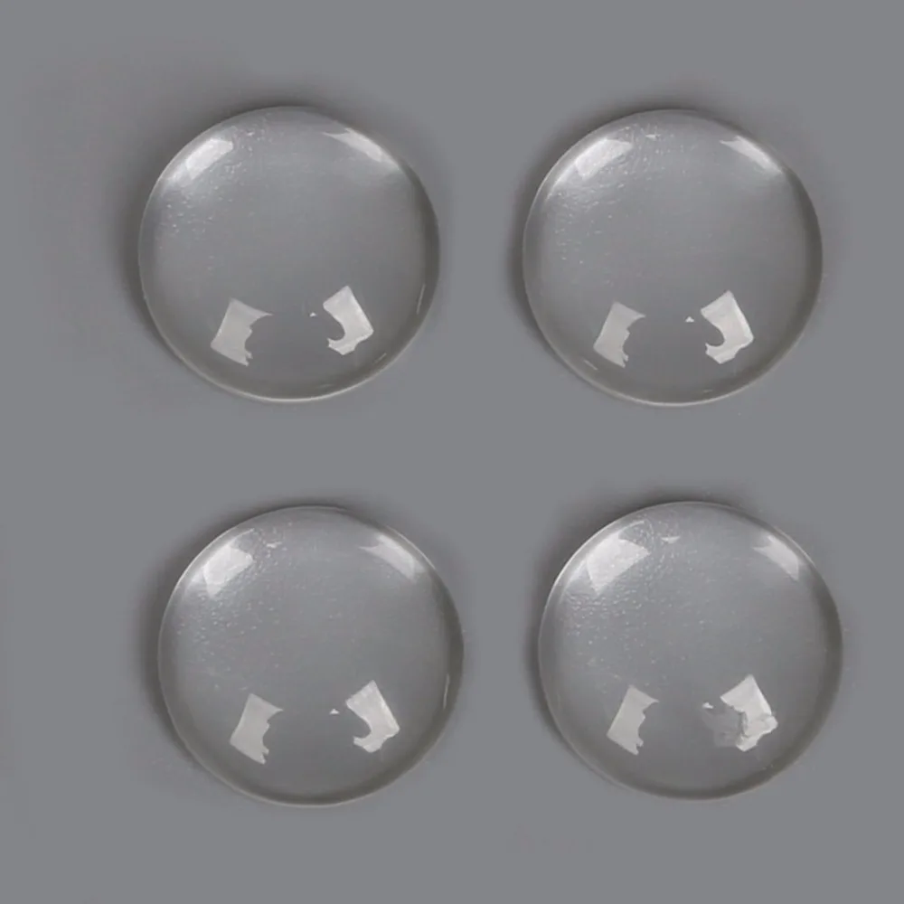 10-50pcs 3D Transparent Round Cabochon epoxy adhesive stickers for Bottle Caps Craft DIY